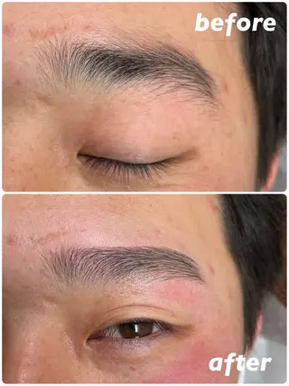 メンズ アイブロウ Tanaka .のマツエク・マツパデザイン