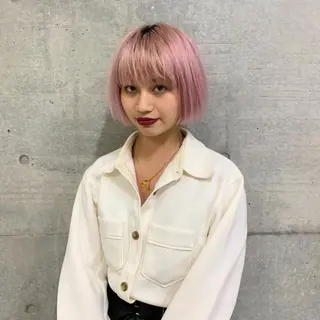 ショート カラー THE./ブリーチ /ハイトーン特化のヘアスタイル