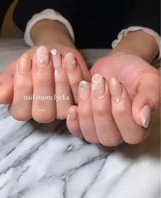 ネイル ネイルルームリッカ 𝐦𝐚𝐲𝐮のネイルデザイン