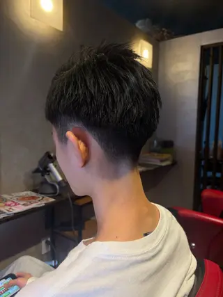 ショート メンズ 木村 果蓮のヘアスタイル
