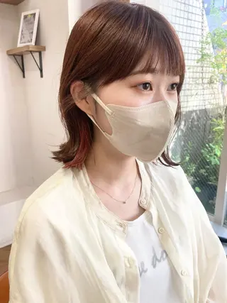 ショート カラー Hareru 豊田 修廣のヘアスタイル