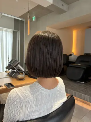 ミディアム ヘアアレンジ ハイトーン/艶カラー 💎モエのヘアスタイル
