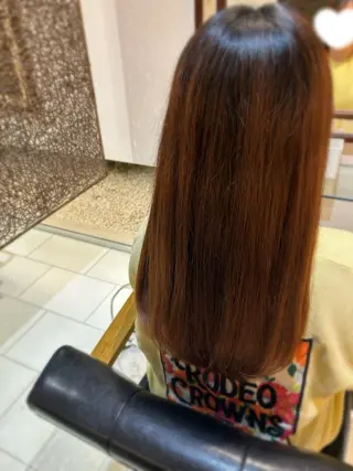 ロング 武藤 夕菜のヘアスタイル