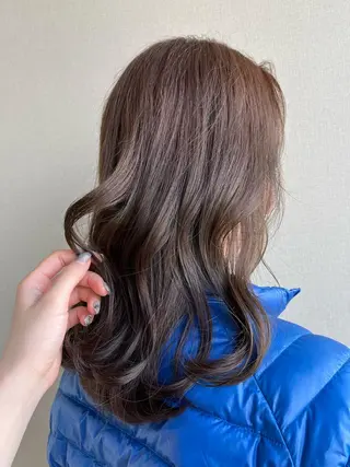 セミロング レイヤーカット*艶* 蒲生四丁目*山保美月のヘアスタイル