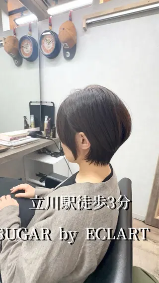 ショート 柳井 健太のヘアスタイル