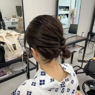 ロング カラー パーマ ヘアアレンジ メンズ キッズ ネイル マツエク・マツパ アイブロウ mona/ ストレートスタイル✨のヘアスタイル