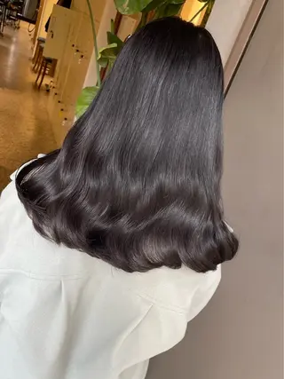 ロング う けんじょうのヘアスタイル