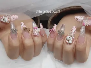 ネイル HANA 長さだしのネイルデザイン