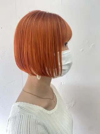 ショート カラー 渋谷  中性ヘア あかりのヘアスタイル