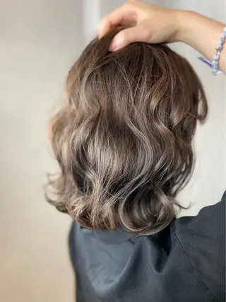 ミディアム カラー BROCANTE立川 karasawa.nのヘアスタイル