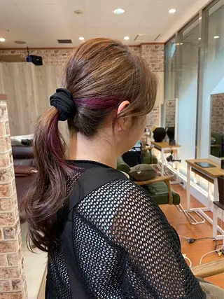 ロング カラー HairSalon CLOVER🍀のヘアスタイル
