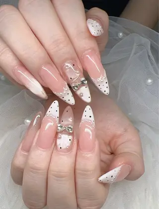 ネイル Lee Nails チップ長さだし専門店のネイルデザイン
