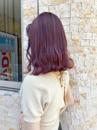 ミディアム Loob.TOKYO MIYA🌈のヘアスタイル