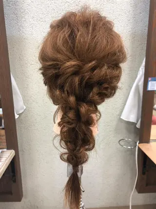 ロング 阿部 美咲のヘアスタイル