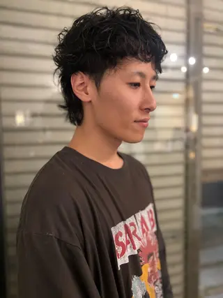 パーマ メンズ flamingo🦩 マナのヘアスタイル