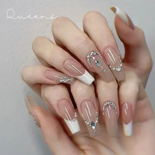 ネイル 🎀kira 長さだし💗モチ最高のネイルデザイン