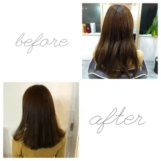 ミディアム 植野/新宿 高田馬場のヘアスタイル