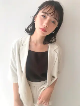 カラー 小松 陽香のヘアスタイル