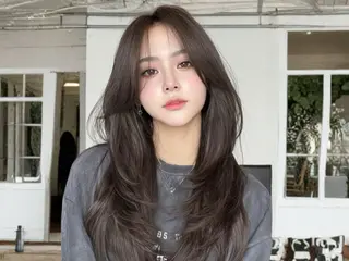ロング 🫧透明感カラー🫧 佐野花苗[新宿]のヘアスタイル