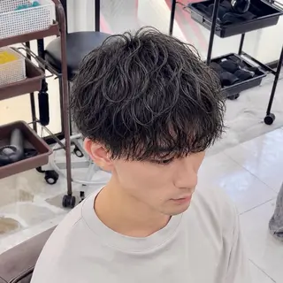 パーマ メンズ 🔥メンズパーマ/ フェード菅谷尚悠🔥のヘアスタイル