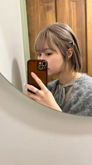 ショート カラー ❕マンツーマン施術❕ 🍊Moemiのヘアスタイル