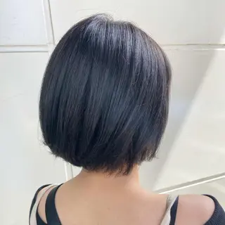 ショート カラー ハイトーン/小顔 カット/Ayumuのヘアスタイル