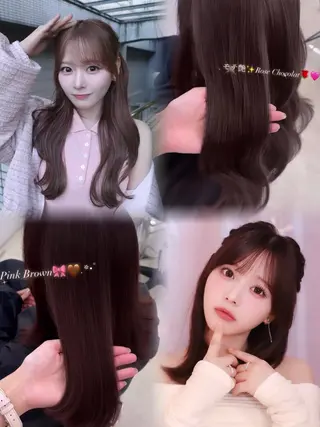 ロング カラー Ramu🎀茶屋町 モデル様募集中♡のヘアスタイル