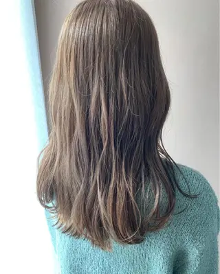 ロング カラー hubhair レイヤー/透明感のヘアスタイル