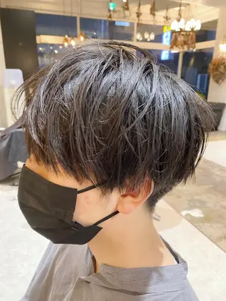 ショート バレイヤージュ職人 🔥代表YU-SHIのヘアスタイル