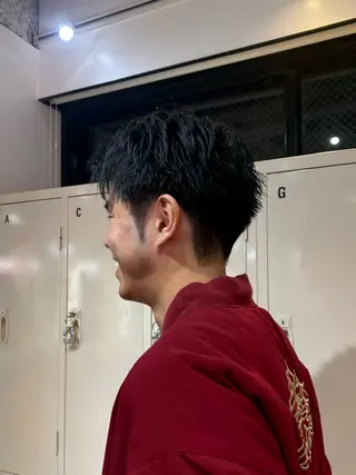 メンズ 🧤高明度ハイトーン 🧤莉音のヘアスタイル