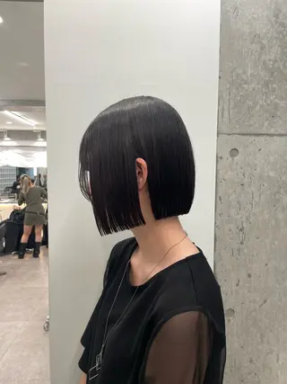 ショート ブリーチなしダブル ブリーチカラー優海のヘアスタイル