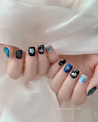 ネイル Lavender nail·中島公園のネイルデザイン