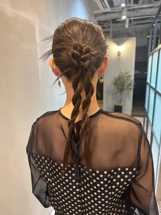 ヘアアレンジ 齊藤 桃子のヘアスタイル