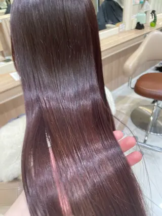 カラー 韓国ヘアメイク🎀/ 縮毛矯正✨山本媛香のヘアスタイル