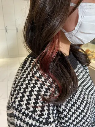 セミロング カラー APOLLO♡ ＭＩＯのヘアスタイル
