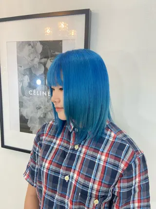 ミディアム 小田部 愛のヘアスタイル