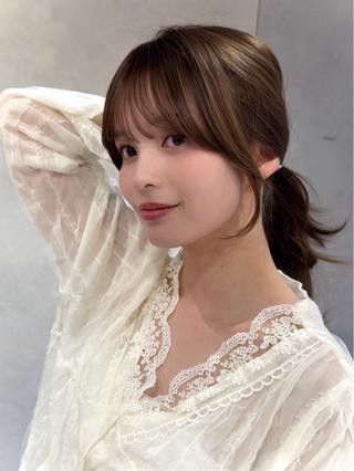 セミロング ブリーチなしダブル 🪄🎀RIOのヘアスタイル