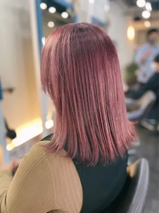 ミディアム カラー 城間 晴人のヘアスタイル