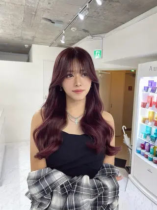ロング 🦋韓国hair🦋 エクステ店長sakiのヘアスタイル