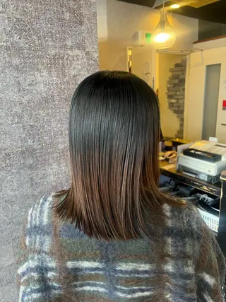 ミディアム Makino🌷 牧野有花のヘアスタイル