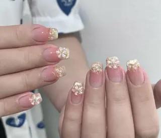 ネイル By moonネイル 🌷ワンホン/韓国風のネイルデザイン