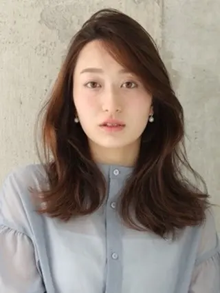 ミディアム 縮毛矯正🌝髪質改善 🌝一条龍輝のヘアスタイル