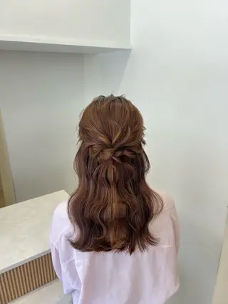 ミディアム ヘアアレンジ Hirakuni Manakaのその他イメージ