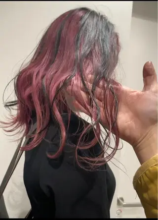 カラー 吉留愛加/ 似合わせカットのヘアスタイル