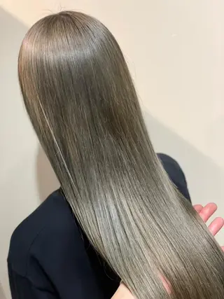 ロング ハイライトカラーなら 川嶋宏旭 栄 矢場町のヘアスタイル