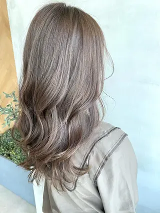 ロング カラー ヘアアレンジ ネイル マツエク・マツパ 夜23時まで予約🉑 reverieあきらのヘアスタイル