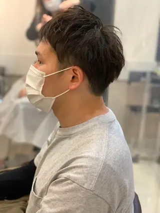 ショート メンズ トータルビューティー K:R鶴川のヘアスタイル
