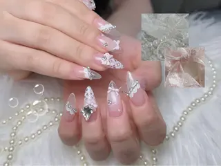 ネイル Sora  Nail 長さ出し専門店のネイルデザイン