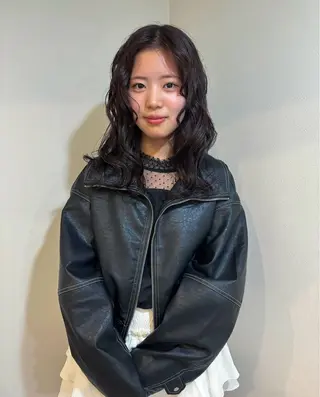 ロング カラー ヘアアレンジ mitsuki ブリーチモデルのヘアスタイル