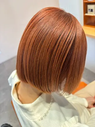ミディアム カラー マネージャーST筒木 貴海（ツッキー）のヘアスタイル